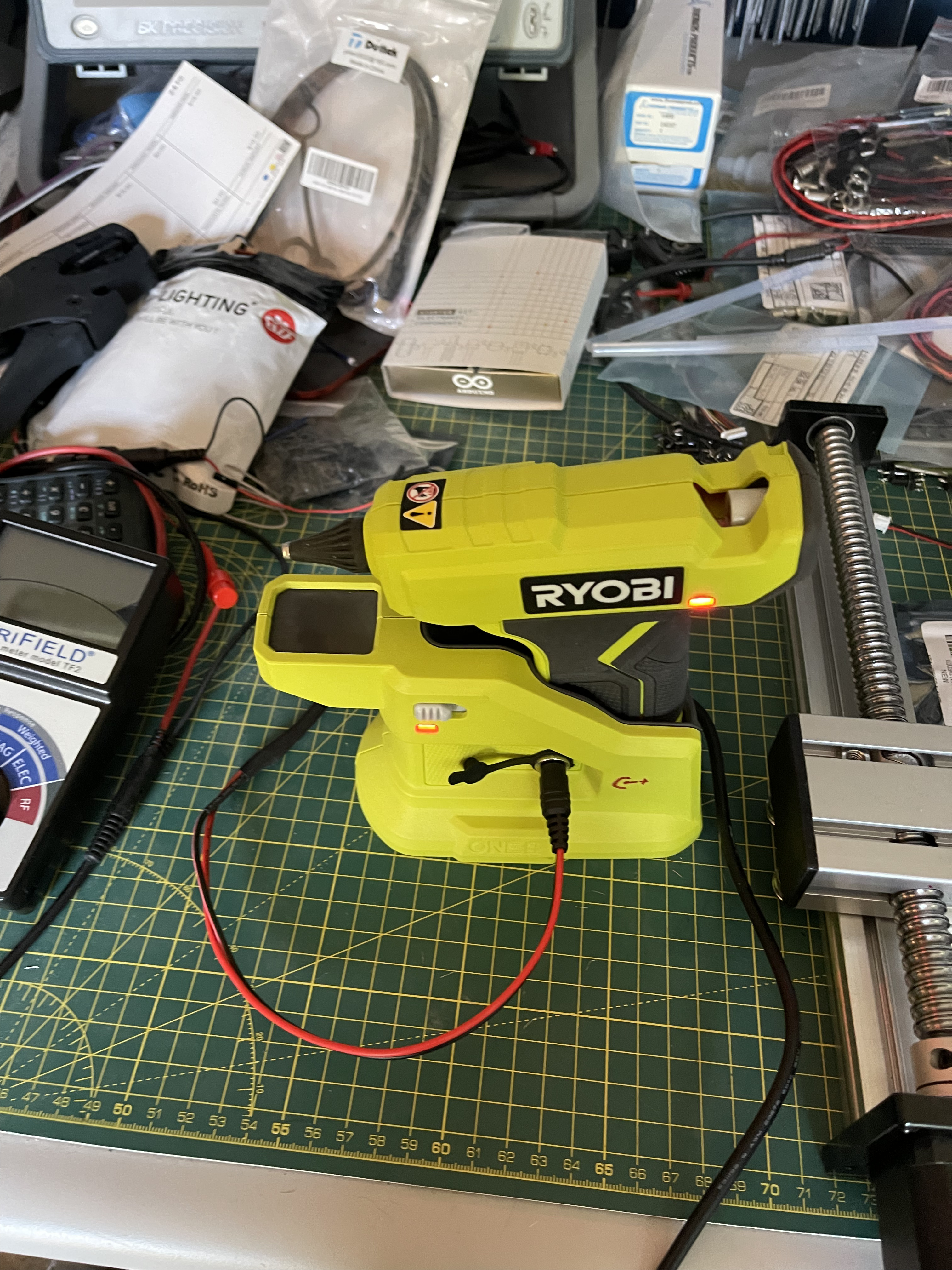 Ryobi 18V Glue Gun Conversion